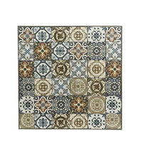 PRG Tavolo Pieghevole con Decorazione Mosaico 58X58X72CM Toulouse ARREDO Giardino