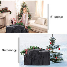 Custodia per Cuscini,Cuscini da Giardino,Cuscini Imbottiti,con Maniglia per Il Trasporto,per Alberi di Natale (173 * 51 * 76cm/68 * 20 * 29.9inch)
