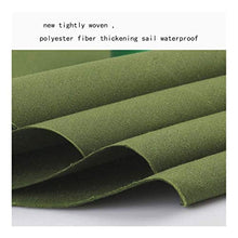 Telone impermeabile Impermeabile E Resistente alla pioggia canvas telone Camion incatramata spessa protezione solare esterna Isolamento termico Rainproof Parasole Panno ( Color : Green , Size : 2x2m )