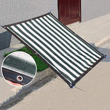 Rete ombreggiante Tasso di ombreggiatura dell'85% in Verde Scuro e Bianco crittografato per Piante Verdi da Giardinaggio su terrazzeZHENG