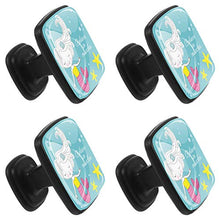 Stella marina sirena 4 PCS Pomelli per Porta, Pomolo per Mobile, Pomelli per Mobili con Viti, Maniglia per Armadietto, Pomelli per Porta, Pomelli per Cassetti per Porta, Armadio, Cassetto e Credenza