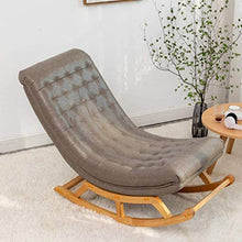 Sedia a dondolo Sedia a sdraio patio giardino Vacanze Lettino prendisole Sedia relax Sedia relax Sedia da lettura per il tempo libero Sedia divano Sedia reclinabile per donna incinta Sedia a riposo