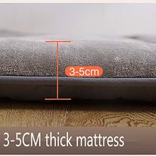 GCP Addensare Materasso Tatami Futon,Elevata Resilienza Morbido Giapponese Singolo Materasso Letto Matrimoniale,Trapuntato Materasso Pieghevole Futon