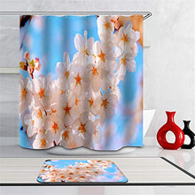 LIYAN Combinazione Bagno. Immagini Chiare E Colori Vivaci Rendono Il Tuo Bagno Pieno di Vita. Accessori da Bagno. Bellissimi Fiori di Ciliegio.