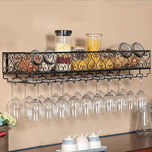 Supporto del vino, Bicchiere da vino supporto della cremagliera della cucina parete ha appeso vino, vetro di vino Rack Hanging Coppa Rack, attaccatura del supporto di Calice mensola creativa Vino Ross