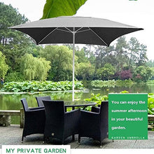 Scoperta Ombrello all'aperto Protect Ombrelloni 2m Patio Square Garden ombrellone Tavolo, Perfetto for all'aperto Yard, Beach Commercial Evento Mercato ZDWN