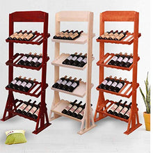 Elegante Semplicità Portabottiglie Portabottiglie Soggiorno Bar Espositore da Pavimento Portabottiglie da Vino in Legno da Casa, HJJ