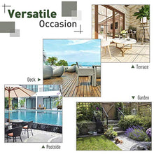 Set Salotto da Giardino Divano con Penisola e Tavolino in Rattan Grigio