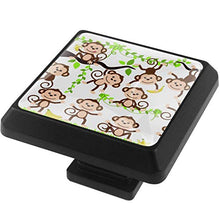 Scimmie in giro 3 PCS Pomelli per Porta, Pomolo per Mobile, Pomelli per Mobili con Viti, Maniglia per Armadietto, Pomelli per Porta, Pomelli per Cassetti per Porta, Armadio, Cassetto e Credenza