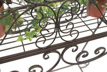 DanDiBo Porta Fiori 85 cm Panca Fiori 12554 XL Metallo Scaffale Fiori Tavolinetto Tavolo