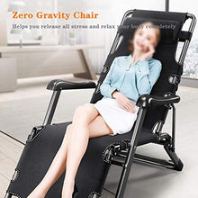 HXCD Sedia a Sdraio a gravità Zero per Giardino, Sedia a Sdraio Pieghevole reclinabili Pieghevoli in Metallo Resistente Portatile Letto reclinabile Rilassante mobili da Giardino per Prato all'ape