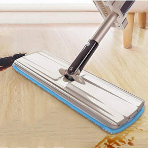 SSAYY Spray Mop Mop Piatto/Auto-Spremitura per La Casa/Design della Pista del Rullo/Design Elastico per La Pulizia/Comoda   Impugnatura Push-Pull