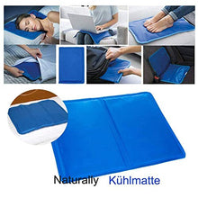 hook.s Cuscino Multi-Funzionale in Gel Auto-raffreddante Materasso Topper Mat Cuscino Yoga Divano Letto per Animali Domestici -100 Sicuro e Pulito - Rispetto dell'ambiente (50 cm x 90 cm)