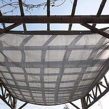 Rete parasole YXX 90% Panno per ombrellone con Corda Libera - Maglia Spessa per ombrellone per Cortile, Cortile, Patio Esterno e attività - Grigio, 220 g/m² (Size : 2mx3m)