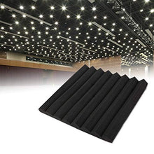 nobrand Fonoassorbente Schiuma - Triangolare Groove Forma Insonorizzazione Cotone Schiuma (50 * 50 * 5cm) 6Pcs