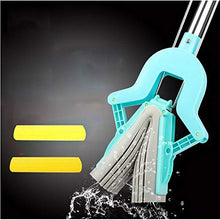 SSAYY Spray Mop Mop Pulizia del Pavimento Piega Spremuta Mop in Spugna, Asta in Acciaio Inossidabile La Gomma può Allungare Il Mocio Assorbente in Cotone