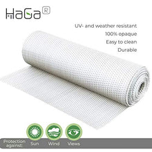 Haga® - Protezione da sguardi indiscreti per terrazze e balconi, in rattan sintetico, larghezza 0,9 m (al metro)