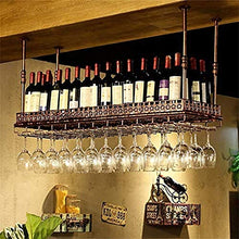 YZ-YUAN Portabottiglie in Metallo di Alta qualità Portabottiglie in Metallo Portabottiglie Portabottiglie Portabottiglie - Portabottiglie da Appendere/Portabottiglie Capovolto per cucine e Bar Dom