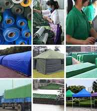 DFREW Heavy Duty Blu Tarp Incatramata Addensare Poliestere Incatramata 100% Impermeabile e Resistente Ai Raggi Uv Premium Quality Cover Pool Tarp per il Campeggio Esterno,4Mx4M,4Mx4M