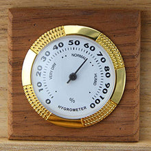 Humidor Mobiletto per Sigari Umidificatore per Sigari in Cedro Humidor per Sigari con Ghiera Termometro Lucchetto in Ottone Placcato Oro Manico Placcato Oro può Contenere 100 Sigari