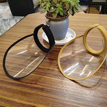 Artibetter Visiera di Sicurezza Protezione Cappuccio Visiera Anti Sputo Cappello Antinebbia per Uomo Donna Outdoor Ciclismo Cucina Copricapo 2 Pezzi Nero