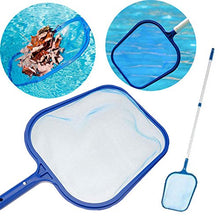 B Blesiya 2 Pezzi Skimmer Net Scrematrice Rimuovere Foglie, Insetti e Altri Tipi di Detriti dalla Piscina