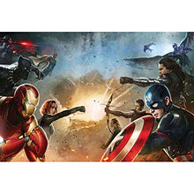 Puzzle Avengers Jigsaw Puzzles 300/1000/1500 Pezzi for Adulti Marvel Movie Anime Capitan America Puzzle Giocattoli, 6 Stili (Color : E, Size : 1000 Pieces)
