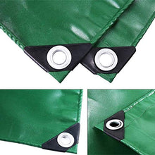 MTYLX Outdoor Multifunzionale Incatramata, Durevole Foglio Qualità Terra Impermeabile Della Copertura Del 550G / M² Crogiolo Di Automobile Del Tetto Della Copertura Della Pioggia Roulotte Tenda Verde