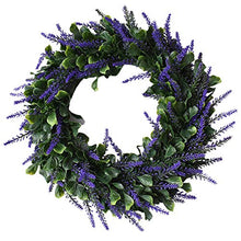 LPxdywlk Ghirlanda di Lavanda Artificiale Porta Appesa Decor Copricapo Fotografia Prop violaNone