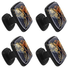 Elefante stella rosa 4 PCS Pomelli per Porta, Pomolo per Mobile, Pomelli per Mobili con Viti, Maniglia per Armadietto, Pomelli per Porta, Pomelli per Cassetti per Porta, Armadio, Cassetto e Credenza