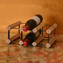 CAIJINJIN Wine Rack Cremagliera del vino, vino rack di storage rack di legno stand di esposizione cremagliera del vino, in legno massello, 130 millimetri * 235 millimetri * 320 millimetri Conservazion