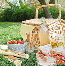 STKASE® Coperta Telo Picnic Impermeabile Coperta da Picnic, Coperta Picnic Impermeabile Pieghevole con Manico Portatile, con 3 Strati di Pile, Cotone e PEVA,145 * 200CM