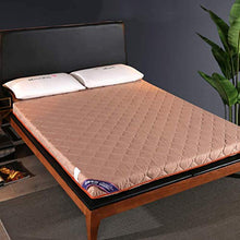 Tappetino per dormire spesso impermeabile,coprimaterasso trapuntato in cotone lavato,pieghevole Cuscino futon giapponese traspirante Copriletto reversibile antiscivolo imbottito-marrone Completo