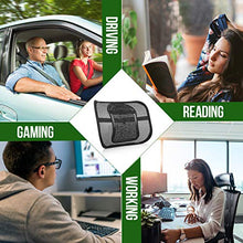RenFox Supporto Lombare, Cuscino Lombare Supporto Schienale Ergonomico Cuscino per Sedia Ufficio Auto Divano Sedie, Riduce Il Dolore alla Schiena e del Coccige, Regolabili