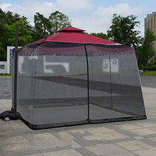 Zanzariera Ombrellone Ombrellone da Patio Schermo a Rete Resistente ai Raggi UV Zanzariera Gazebo Zanzariera Copertura a Rete per Patio Tavolo Ombrello Mobili da Ponte Copertura in Rete