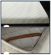 5CM Pieghevole Materasso Futon Tatami Bed Portatile Residenza Studentesca Materasso Letto Futon Bianca / 100x200cm