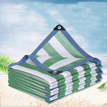 Senza marchio DANDAN Rete Ombreggiante Moda Villa Rete Ombreggiante Casa Fiore/Patio/Balcone/Rete Isolante per Piante Verde Bianco Quattro Linee Rinforzata (Size : 2 * 6m)