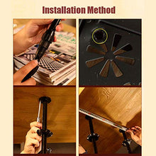 HLL Wine Rack, cucina d'epoca di arte di ferro soffitto Wine Rack Altezza regolabile supporto di vetro di vino per Bar/Ristoranti/Cucine Decoration Shelf,150x35cm,150x35cm