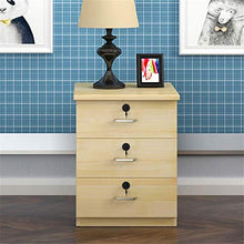 BJLWTQ Legno Solido Comodino Semplice, autonomo Governo di immagazzinaggio, Locker, Multi-Funzione di Camera da Letto, Semplice Comodino Piccolo gabinetto con la Serratura