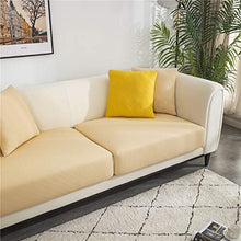 Copriseduta Divano, Fodera per Cuscino del Divano Indipendente, Fodera Coprisedile Jacquard, Protezione del Cuscino Sedile del Divano (Beige,Backrest Cover)