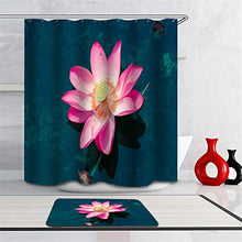 Combinazione Bagno. Immagini Chiare E Colori Vivaci Rendono Il Tuo Bagno Pieno di Vita. Accessori da Bagno. Lotus nell'Acqua.