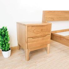 LSX-Comodino Comodino in Rovere in Legno, armadietto per armadietti Armadio per Alimenti Armadio ad Angolo Camera da Letto Mobili in Legno Moderno Semplice 42x40x50cm OYO