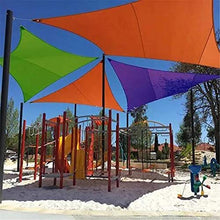 AMY-ZW Sun Basy Sail Rettangolo con Hardware Fixing Kit Corde Giardino Patio Party Tenda del Cortile Tarp Beach Playground Picnnics Outdoor Camping Rifugi Shack Sunscreen Baldaggio Solare Dono