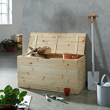 Blinky 7971710 Cassapanca Legno Tulipano con Coperchio, 100 x 40 x 50 cm