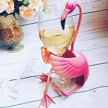 LHQ-HQ Wine Rack Holder Flamingo Vino scaffale di Metallo Scultura Scultura Pratica della Decorazione della casa Vino Interni Stand Crafts
