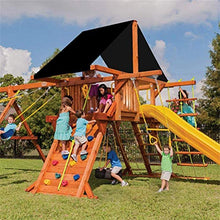 Dbtxwd Copertura Impermeabile per tettoia per Parco Giochi per Bambini Tendalino di Ricambio per Tenda Parasole,Nero