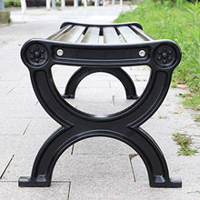 GUARD Panchina da Giardino All'aperto, Panchina 3 Posti Resistente alle Intemperie con/Senza Schienale, Struttura in Metallo E Acciaio E Sedile in FRP Anticorrosivo