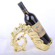SEHNL Wine Scaffale Europa Cuore Wine Rack Resina Vino Holder Storage Rack Miniature Crafts Kitchen Cabinet Decorazione della Decorazione della casa del Regalo degli Accessori Vino Mensola Supporto
