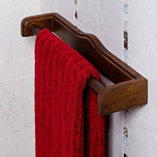 METAFORM Barra Porta Asciugamani da 56 cm in Legno MOD. Mathilde