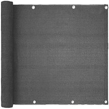 HAOMENGG Filtro per la Privacy della Copertura del Balcone, Schermo per la Privacy del Balcone Grigio, Copertura per Recinzione per Veranda, Esterno, Cortile, Patio, Balcone per Coprire la Tenda da s